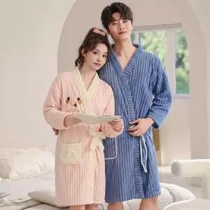 도톰 골지 극세사 샤워가운 EL-1008404