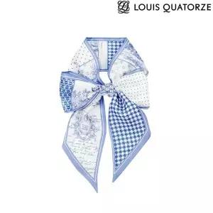 매장정품 LOUIS QUATORZE 루이까또즈 (2ESB959BU) 마리주이방도 실크 스카프 블루 1443217