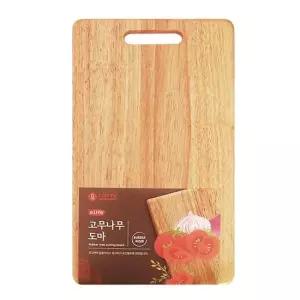 고무나무 원목도마 대 1P 주방 나무도마 커팅보드 나무도마