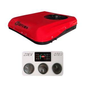 무시동 에어컨 12v 차량용 2in1 트럭 야외 성에 에어콘 케이스 올인원 기본 않고