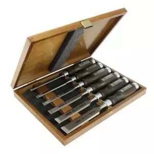 114953 평끌세트 8530 53(우드박스) 6pcs 작업 목공 조각도 조각끌