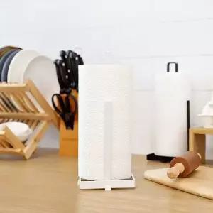 모던 디자인 비닐랩 쿠킹호일 키친타월 철제 스탠드 His4+5WFx