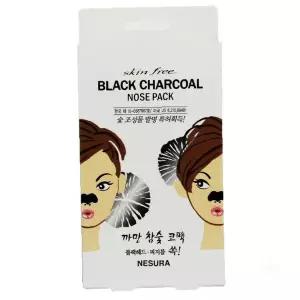 참숯 성분 코 각질 제거 팩 8p 블랙 모공 관리 피부 케어 홈케어