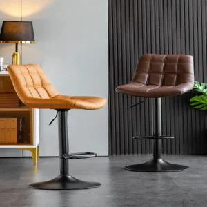 홈바 스툴 아일랜드 회전 높이조절 바체어 바텐더 식탁의자 인테리어 바텐