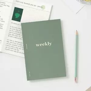 만년형 6개월 A5 주간 플래너 2P 위클리 다이어리