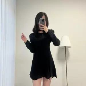 [옷은날개] 여성 4컬러 가을 감성 스퀘어넥 쉬폰 미니원피스