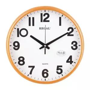디디샵 3단 저소음 벽시계 300 골드 와치.워치.벽시계 저소음 건전지 무소음