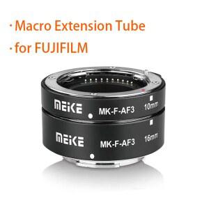 호환 Meike MK-F-AF3A 후지필름 X-T4 X-T3 X-T2 X-T1 X-T30 X-T20 X-T10 X-PRO3 X-PRO2 X-A10용 자동 초점 매크로 튜브 어댑터