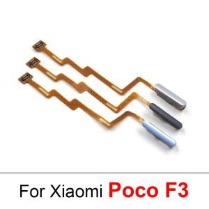 호환 Poco F3 M2012K11AG 지문 메뉴 키 터치 ID 홈 센서 전원 버튼 플렉스 케이블