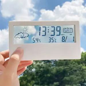 FIRSTOK LED 탁상시계 무선온습도계 온도계습도계 실내온습도계
