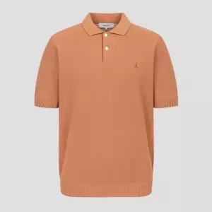 빈폴 25SS빈폴솔솔니트 코튼실크 칼라넥 니트 - 옐로이시 브라운(BC5251C21B) 148946