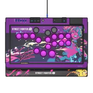 QANBA SAPPHIRE S1 레버리스 아케이드 컨트롤러 CAPCOM 스트리트 파이터 줄리 게임 파이트스틱 PC/PS4 호환