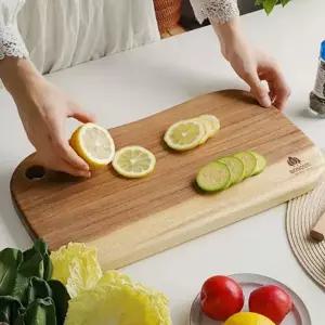플레이팅 원목 도마 우드 나무 도마 통원목 주방 선물용 식탁도마