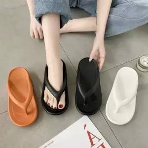 잔솔 쪼리 커플 여성 플랫폼 슬리퍼 플립플랍 키높이