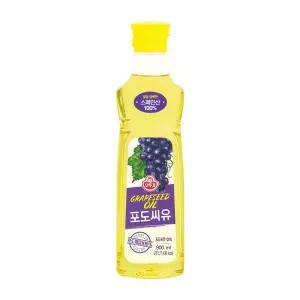오뚜기 포도씨유 프레스코 요리유 오일 식재료 900ml