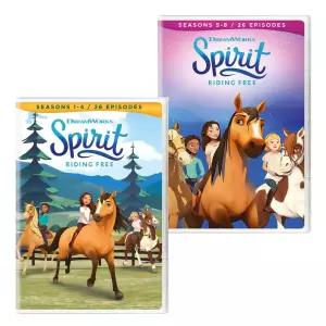 스피릿 라이딩 프리 시즌 1 - 8 전체 시리즈 번들 DVD
