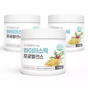 하이매스틱 프로밸런스 200g x 3개 키오스 고함량 메스틱 추출물 분말 50% 모유유산균 위건강엔 양배추 MASTICPOWDER 효능 프락토올리고당 이눌린 비타민