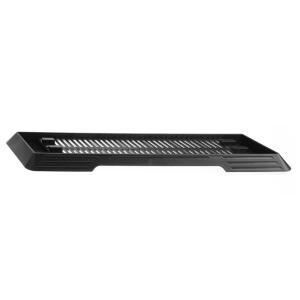 OOTDTY-수직 스탠드 마운트 홀더 도크 크래들 PS4 호환 프로/PS4 호환 슬림 게임 액세서리 콘솔 ABS 블랙