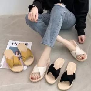 오너클랜 인기상품 크로스밴딩 슬리퍼 여행신발 발편한슈즈 여름신발 [WA8D63D_260430]