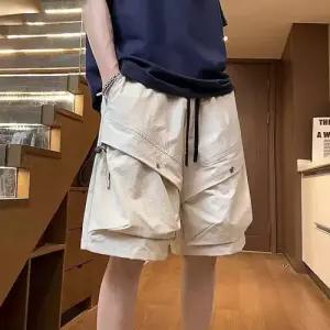 팬츠 남성 여름 캐주얼 스타일 반바지 기능성 빅포켓 슬림 배기 5부 SPO마켓2