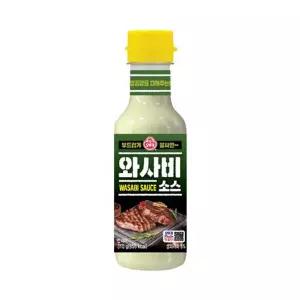 오뚜기 와사비소스 요리재료 반찬 집밥 드레싱 310g