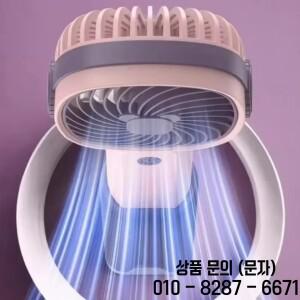 여름 미니 USB 스마트 휴대용 팬 사무실 야외 스포츠 쇼핑을위한 홀더가있는 다기능 데스크탑 전기