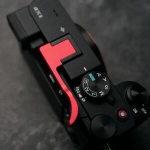 B86B-카메라 핫슈 커버 소니 호환 A7c ILCE-7CM2 알파 7C II  그립 어댑터 용 장식