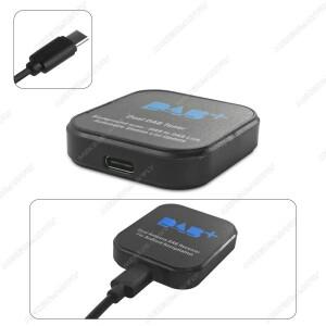 Dab 안테나 라디오 GPS 수신기 디지털 DAB  어댑터 튜너 박스 안드로이드 호환 자동차 장치 용 증폭 개별 A