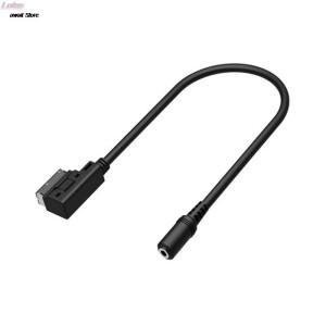 암커넥터 3.5mm 오디오 잭- 미디어 AUX IN 인터페이스 케이블 어댑터 폭스바겐 MDI 아우디 호환 벤틀리 소