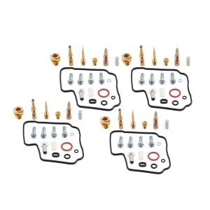 4세트 오토바이 기화기 수리 혼다 CBR600F 허리케인 PC19 용 플로트 다이어프램