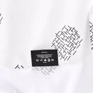 4맘 브리즈 플레이카드 시트 세탁기 세탁 가능 100 면 흰색