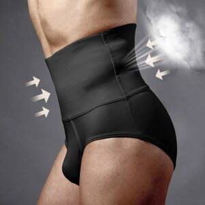 호환 남성 팬티 배 터커 컨트롤 속옷 남성용 Shapewear 허리 복부 쉐이핑 팬티 남성 모델링 스트랩 브리프 바디 셰이퍼