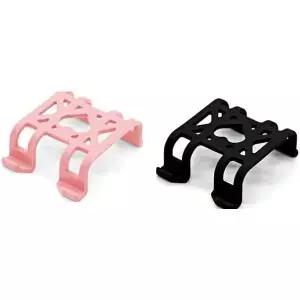 트랙티브 GPS 개 위치 추적기와 호환되는 2Pcs 고무 클립 교체 부착