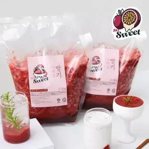 [롯데백화점]푸드진정성 [쏘스윗] 별난 수제 딸기청 2.5kg