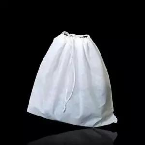 부직포가방 고급형 컬러 부직포 복주머니 -화이트 40X40cm 150P