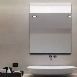 인테리어 욕실 거울 600x800mm 디자인 벽걸이 거울 직사각 라운드 모던