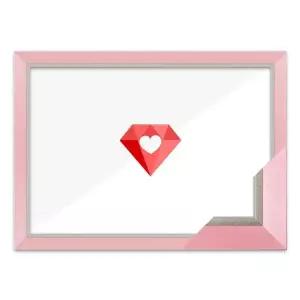 50x100 고급형 보석십자수 패브릭형 액자 (모던핑크) (아크릴
