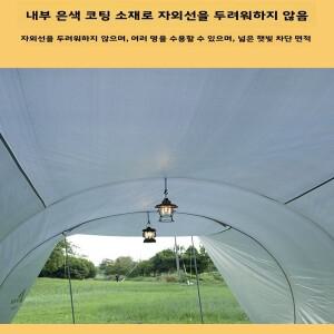 야외용 대형 이중 폴 UV 차단 방수 비치 그늘막 하비비 텐트 캐노피 모양 캠핑 정밀 용품