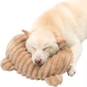 주페티 강아지 진정 베개 부드럽고 목에 친화적이며 세탁이 가능한 소형 중형 대형견 및 고양이용 반려동물