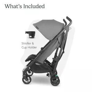 간편한 여행을 위한 UPPAbaby G-Luxe 우산 유모차/경량 디자인/원스텝 폴드 + 리클라인/XL 바스켓