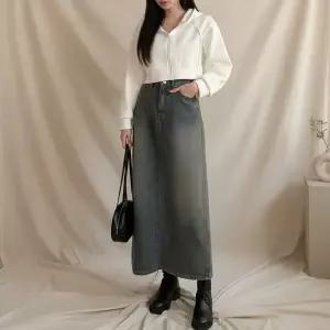 여성 미니멀리즘 세미크롭 후드집업 후디 심플 무지