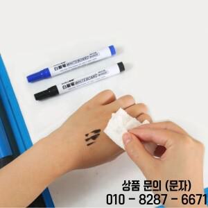 4/8Pcs 검정색 지울 수있는 화이트 보드 펜 빨간색 파란색 닦기 쉬운 대형 대용량 유리 노트 마커