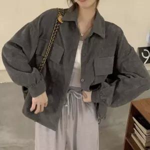 가죽자켓 레더JK 재킷 점퍼 여성 골덴 코듀로이 카라 간절기 아우터