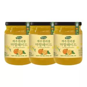 오뚜기 제주 한라봉 마말레이드 쨈 청 소스 시럽 300g 3개