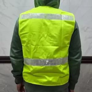 고급 지퍼형 실버라인 반사조끼
