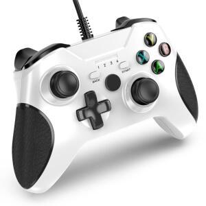 XBOX 호환 호환 One 컨트롤러용 듀얼 모터 진동 PC/PC 노트북 Windows 7/8/10용 드롭쉬핑 USB 유선 게임패