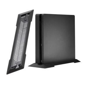 PS4 호환/PS4 호환 슬림/PS4 호환 프로 콘솔용 수직 냉각 브래킷 스탠드 미끄럼 방지 마운트 베이스 홀더