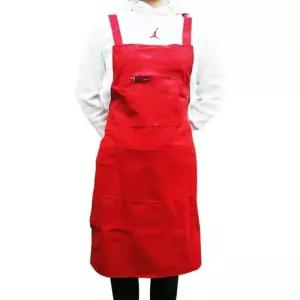 ( )포켓 가죽앞치마 빨강