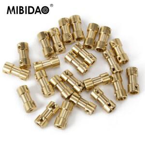 BIDAO 황동 플렉시블 모터 샤프트 커플링 커플러 모터 변속기 커넥터 2mm 2 3mm 3mm 3 17mm 4mm 5mm 6mm 5