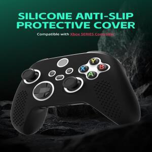 XBOX 호환 호환  S 코어 컨트롤러 용 데이터 개구리 보호 스킨 제어 케이스 실리콘 그립 미끄럼 방지 커버